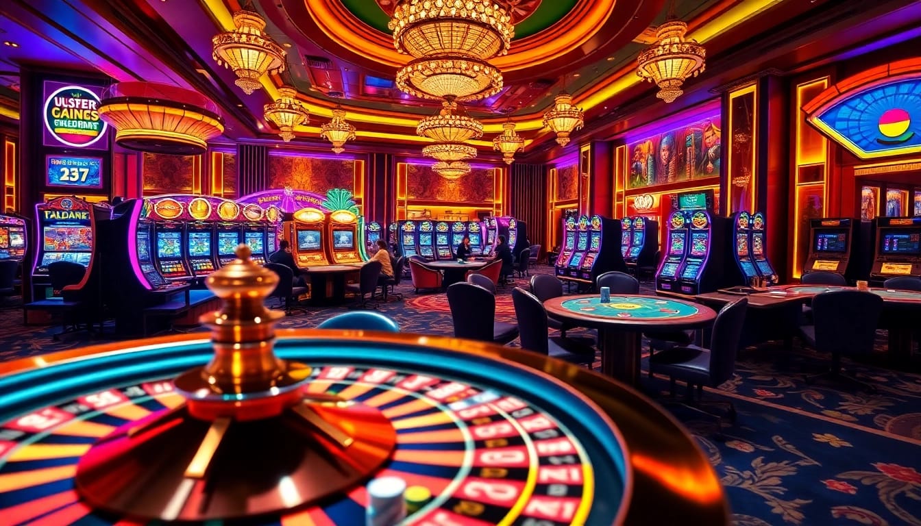 Plongez dans l'excitation du casino en ligne Français 2026 avec du poker à enjeux élevés et des machines à sous vibrantes.