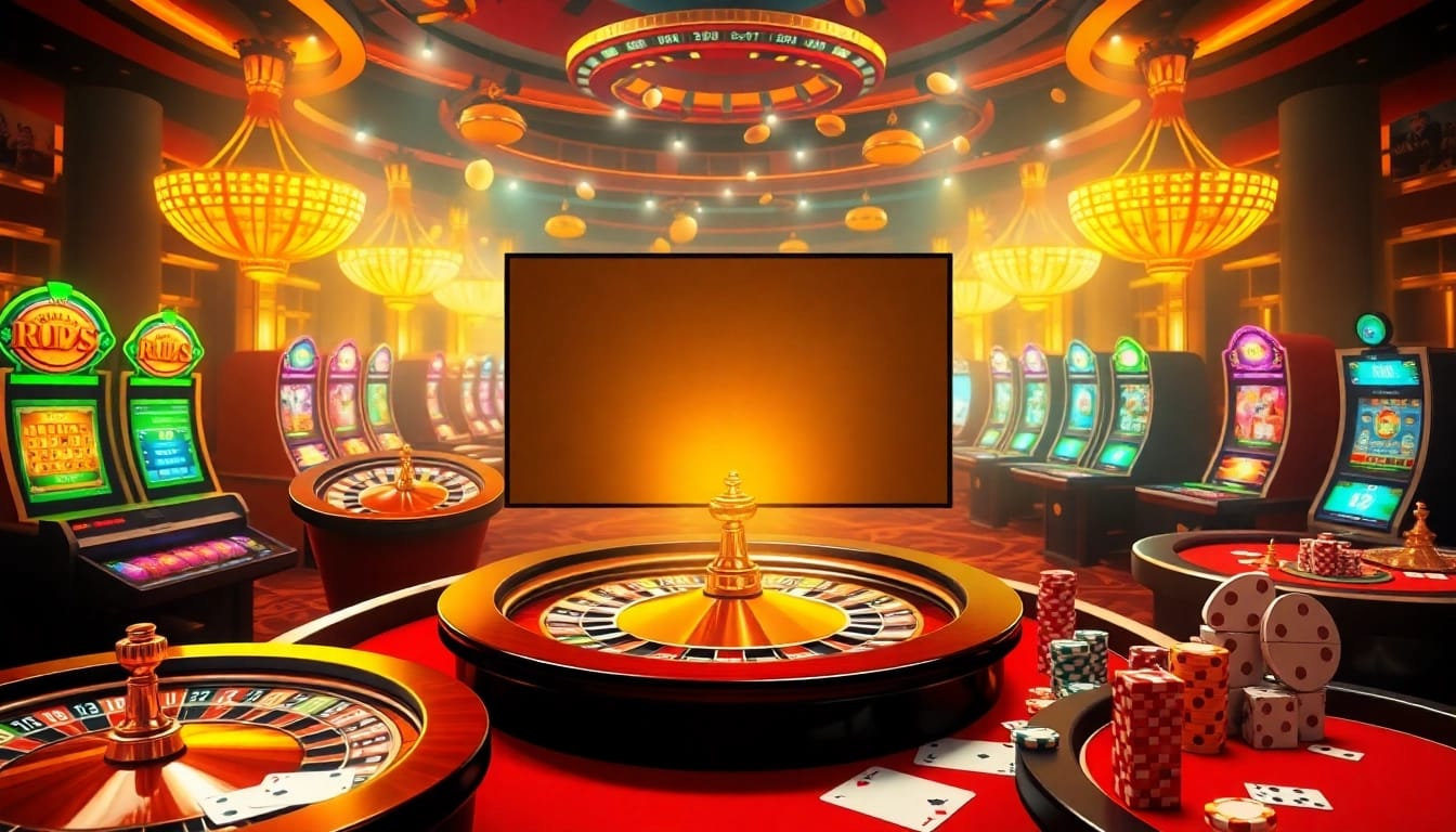 Vivez l'excitation du casino en ligne Français 2026 avec des designs vibrants de roulette, de cartes et de jeux en ligne modernes.