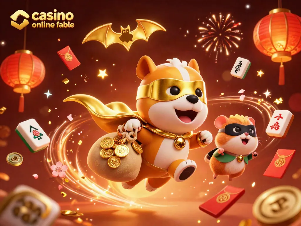 Ilumina tus apuestas en un casino online fiable con héroes divertidos y símbolos del juego.