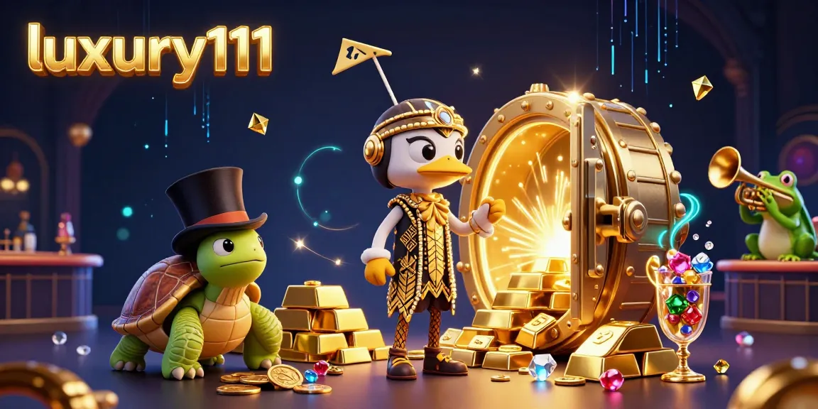 Experience thrilling gameplay at luxury111 with vibrant casino elements and stunning 3D visuals.