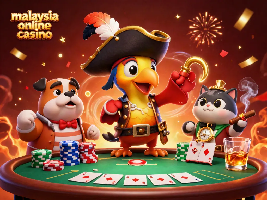 Experience exciting gameplay highlights at a malaysia online casino with vibrant characters and immersive elements.