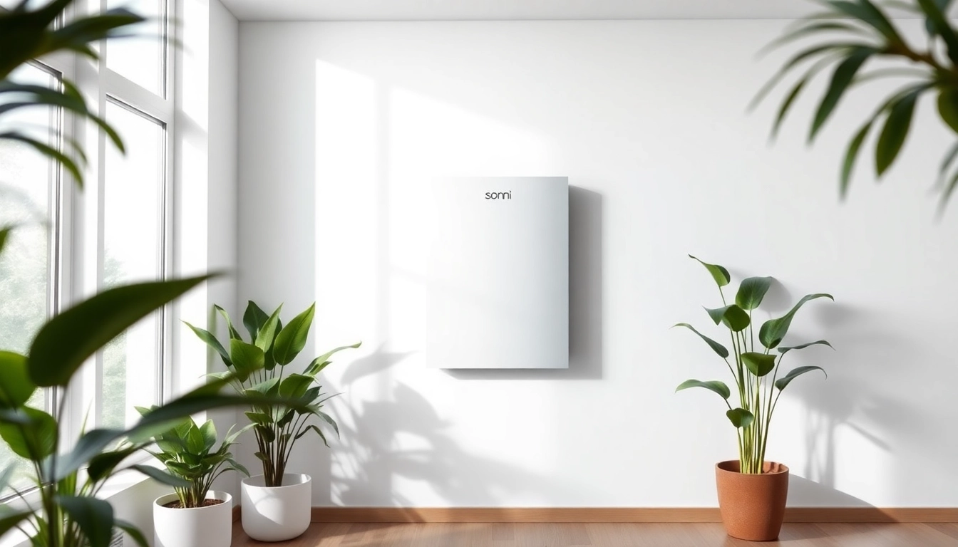 sonni Heizkörper in modernem Interieur mit elegantem Design und natürlichem Licht.