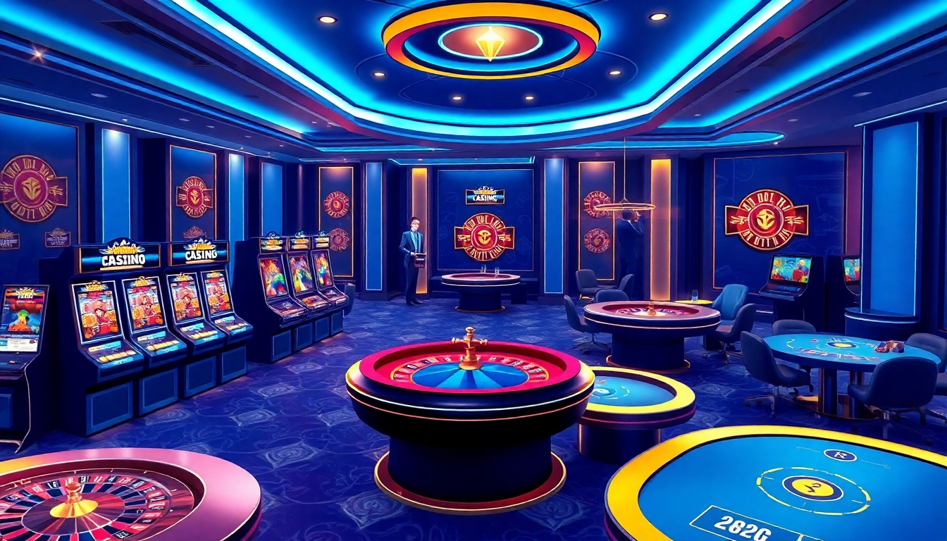 Engage with ink vao 12bet through a vibrant online casino interface showcasing dynamic gambling elements.