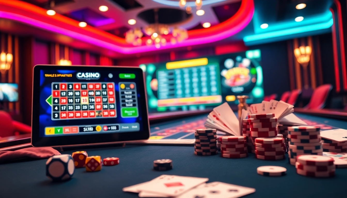 Vivez l'excitation du casino en ligne Français 2026 avec des interfaces de jeu modernes et des éléments de casino traditionnels.