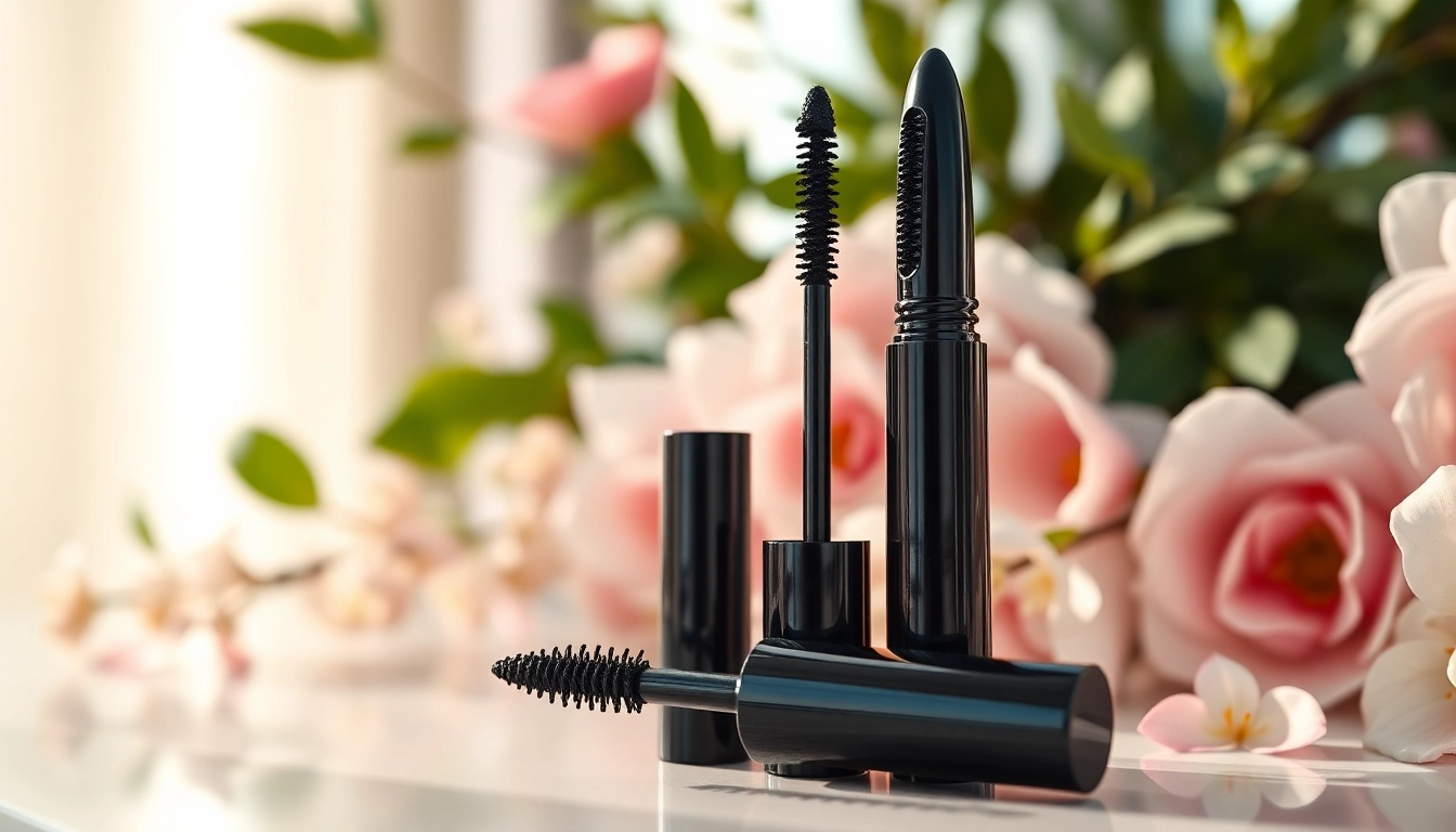 Apply luxe waterproof mascara for stunning, smudge-free lashes that enhance your beauty.