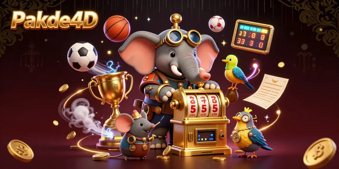 Engage with Pakde4D through dynamic gameplay featuring steampunk elements and vibrant sports action.