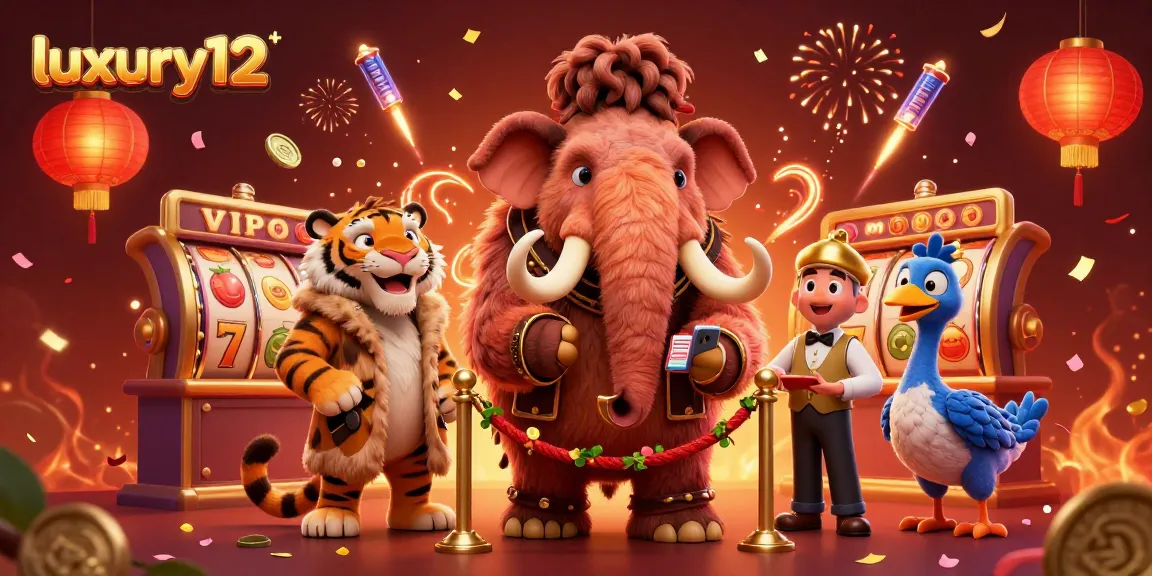 Watch luxury12’s VIP bouncer welcome guests at a vibrant casino filled with joyful elements.
