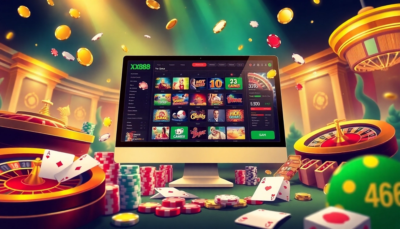 Experience gaming excitement at https://xx88.nl/ with dynamic casino visuals and classic betting elements.