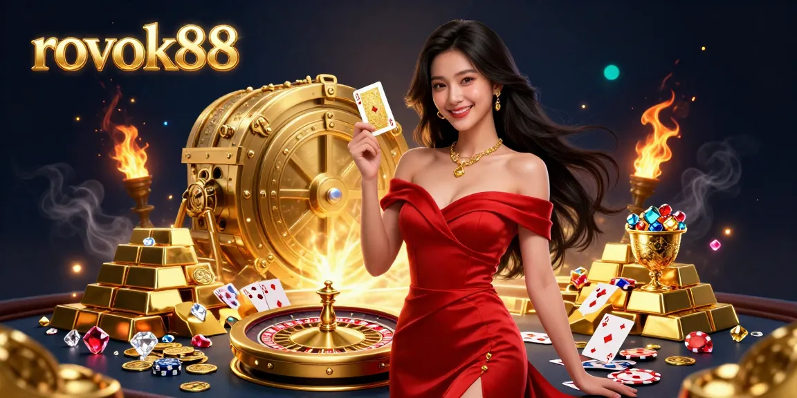 Experience excitement at rokok88 with stunning casino visuals and golden treasures.