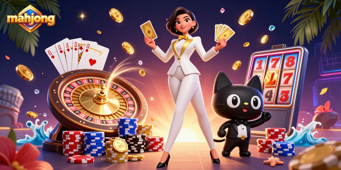 Experience the excitement of mahjong with immersive gameplay featuring golden coins, luxurious elements, and vibrant visuals.