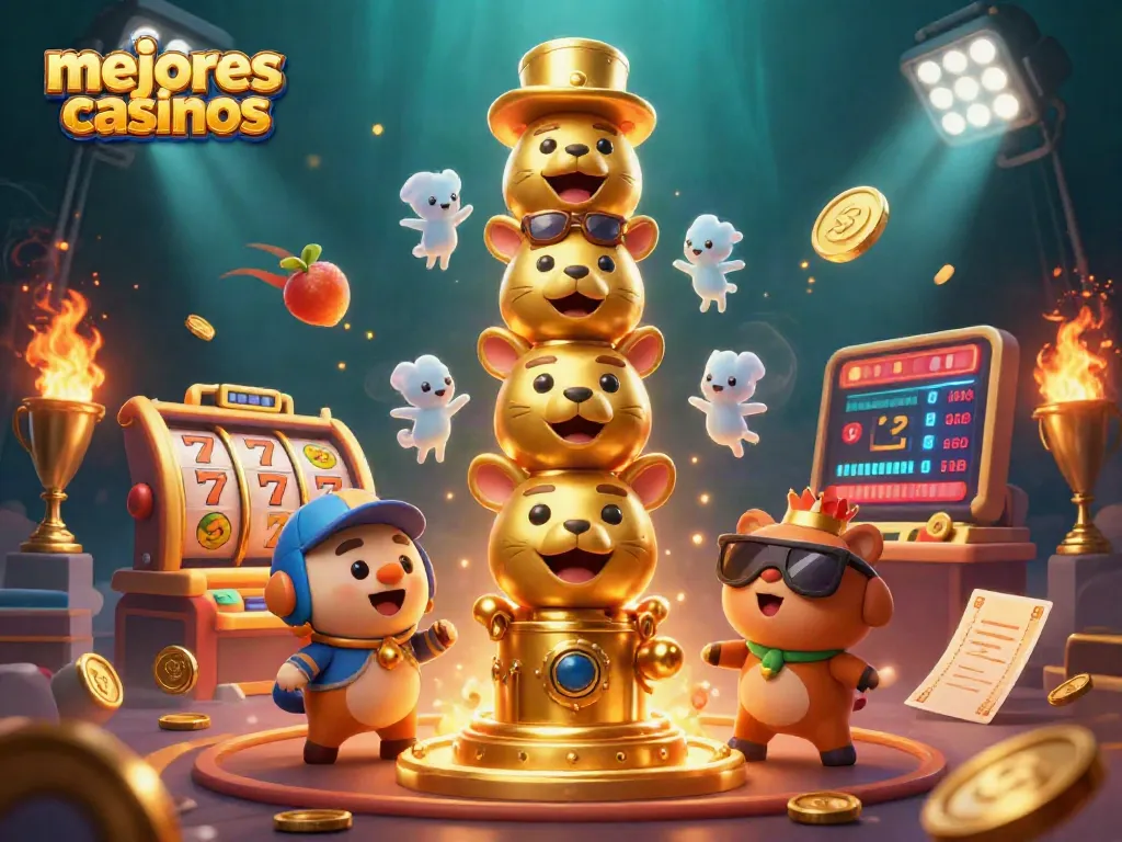 Disfruta de los mejores casinos y tragamonedas con símbolos de suerte y jackpot en un ambiente vibrante.