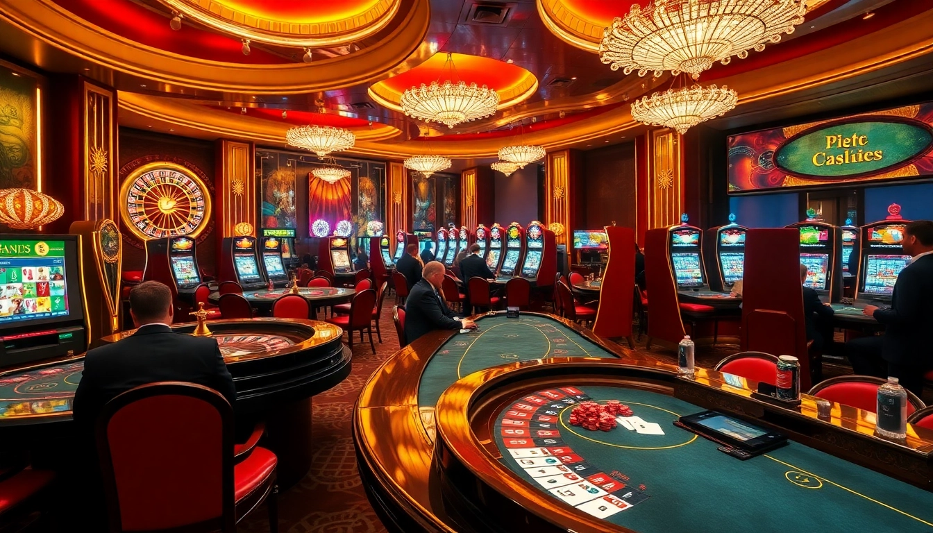 Découvrez casino en ligne 2026 avec des machines à sous vibrantes et des tables de poker élégantes en action.