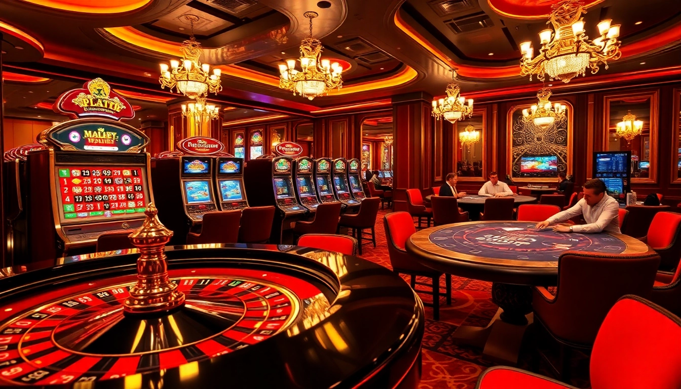 Découvrez un gameplay captivant dans un casino en ligne France de luxe avec des machines à sous vibrantes et des tables de poker.