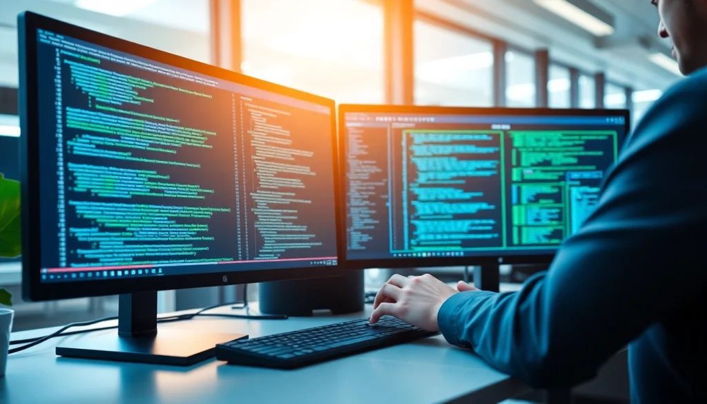 Implementing T Automation & Scripting through effective coding practices in a modern workspace.