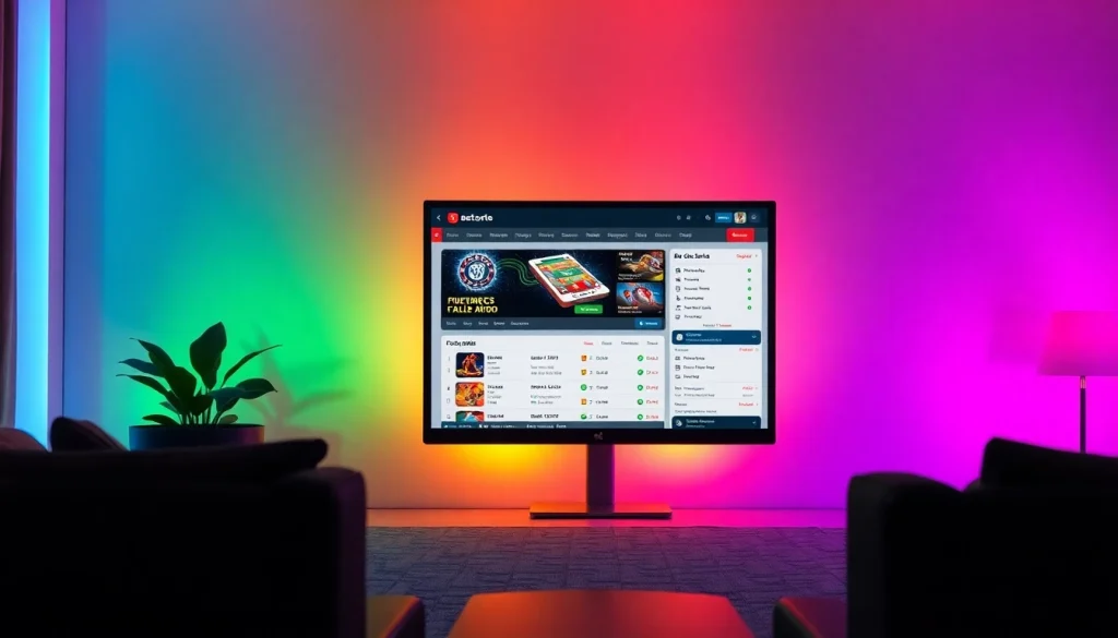 Plataforma Bet da Sorte oferecendo uma experiência única de apostas online, com interface moderna e segura.