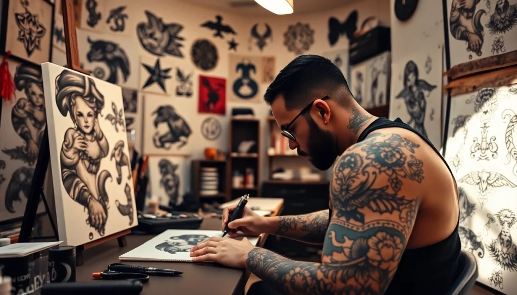 Showcase of artistry at Jairoramirezart.com featuring a tattoo artist and intricate designs.