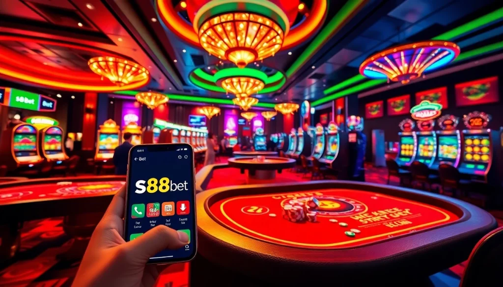 Experience the thrill of s88bet with a vibrant online casino scene featuring dynamic gaming options.