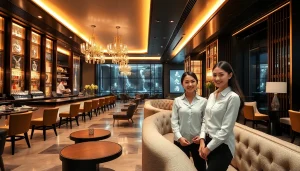 Stylish interior of Suwon's shirt room, showcasing elegance and luxury at gdmc.bio.