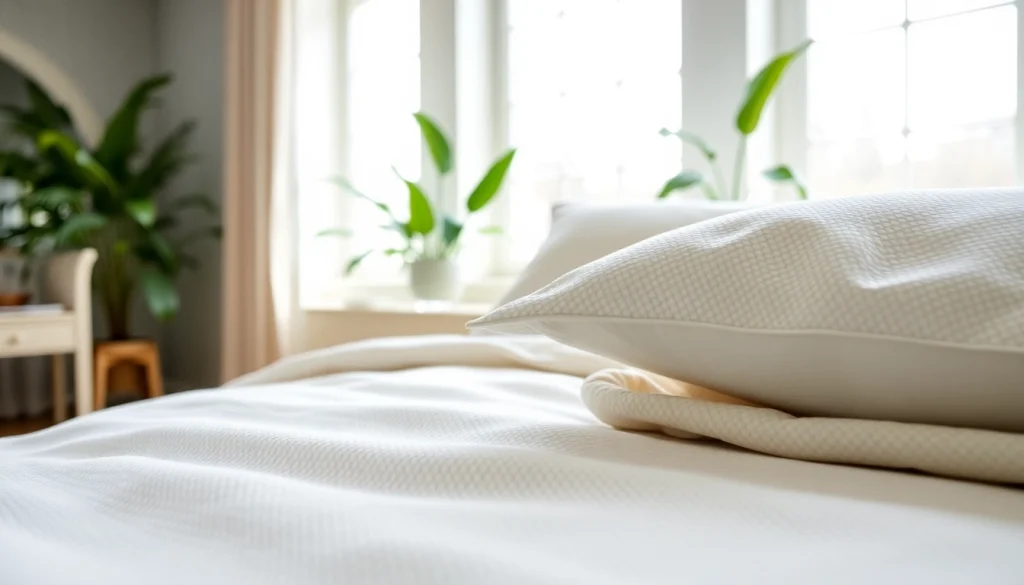 Verken de luxe van percale katoen met een stijlvol opgemaakt bed