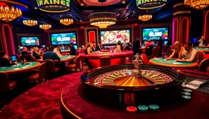 Experience the thrill of winning at u888 com with vibrant casino visuals and engaging gameplay.