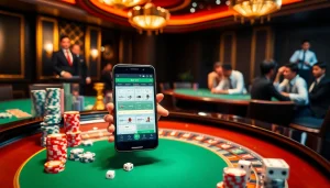 Trải nghiệm cảm giác cá cược đầy hồi hộp với ứng dụng Bet VIP trên bàn casino cao cấp.